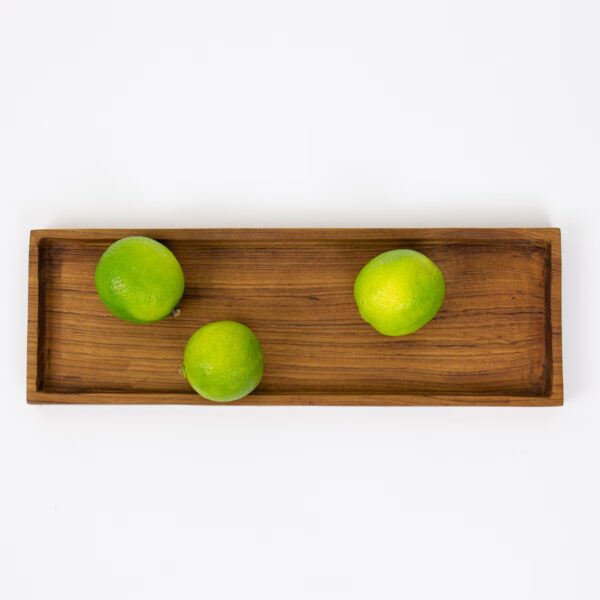 Teak serving dish